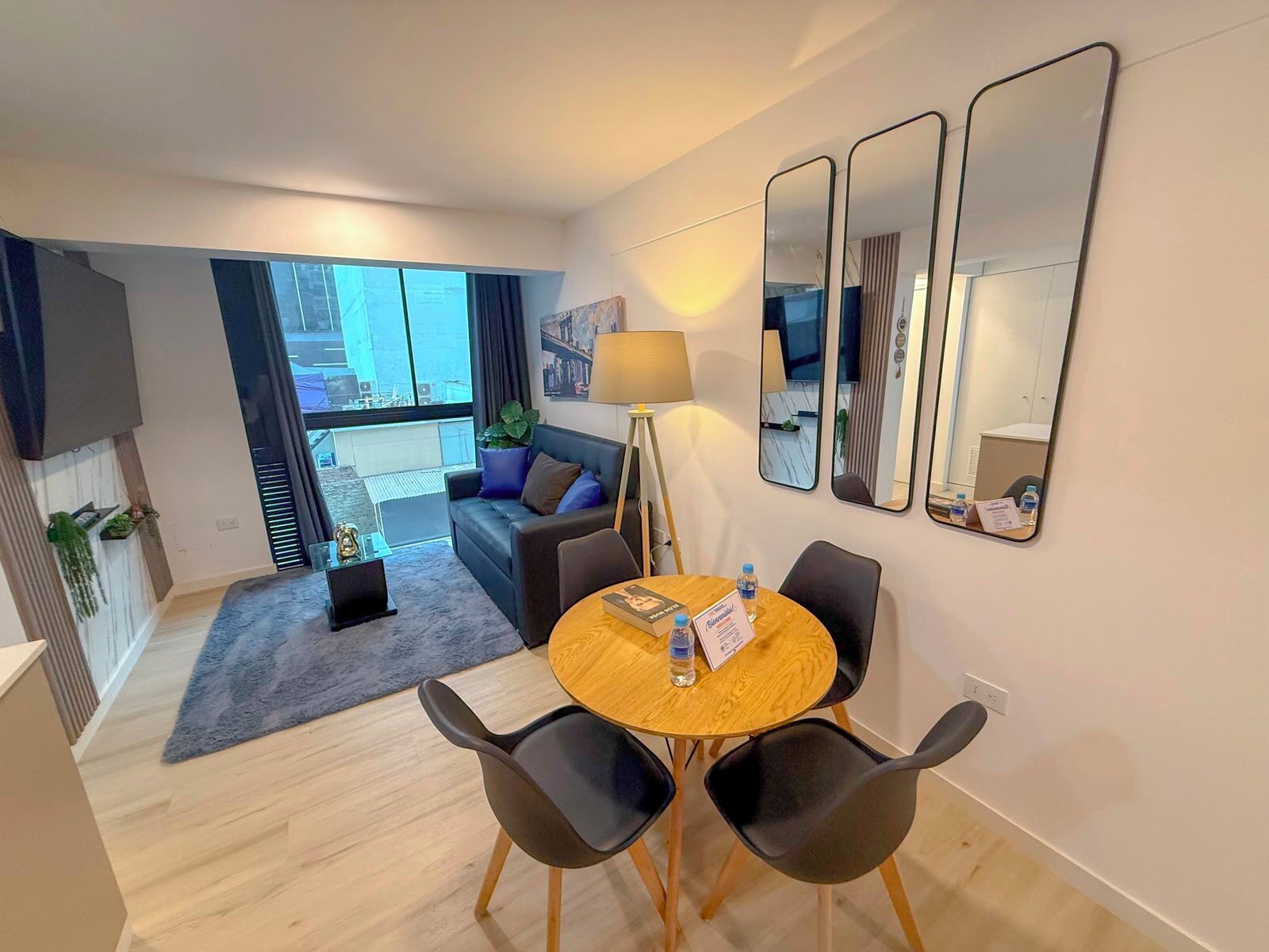 Apartamento Confort, vistas al patio | Sala de estar