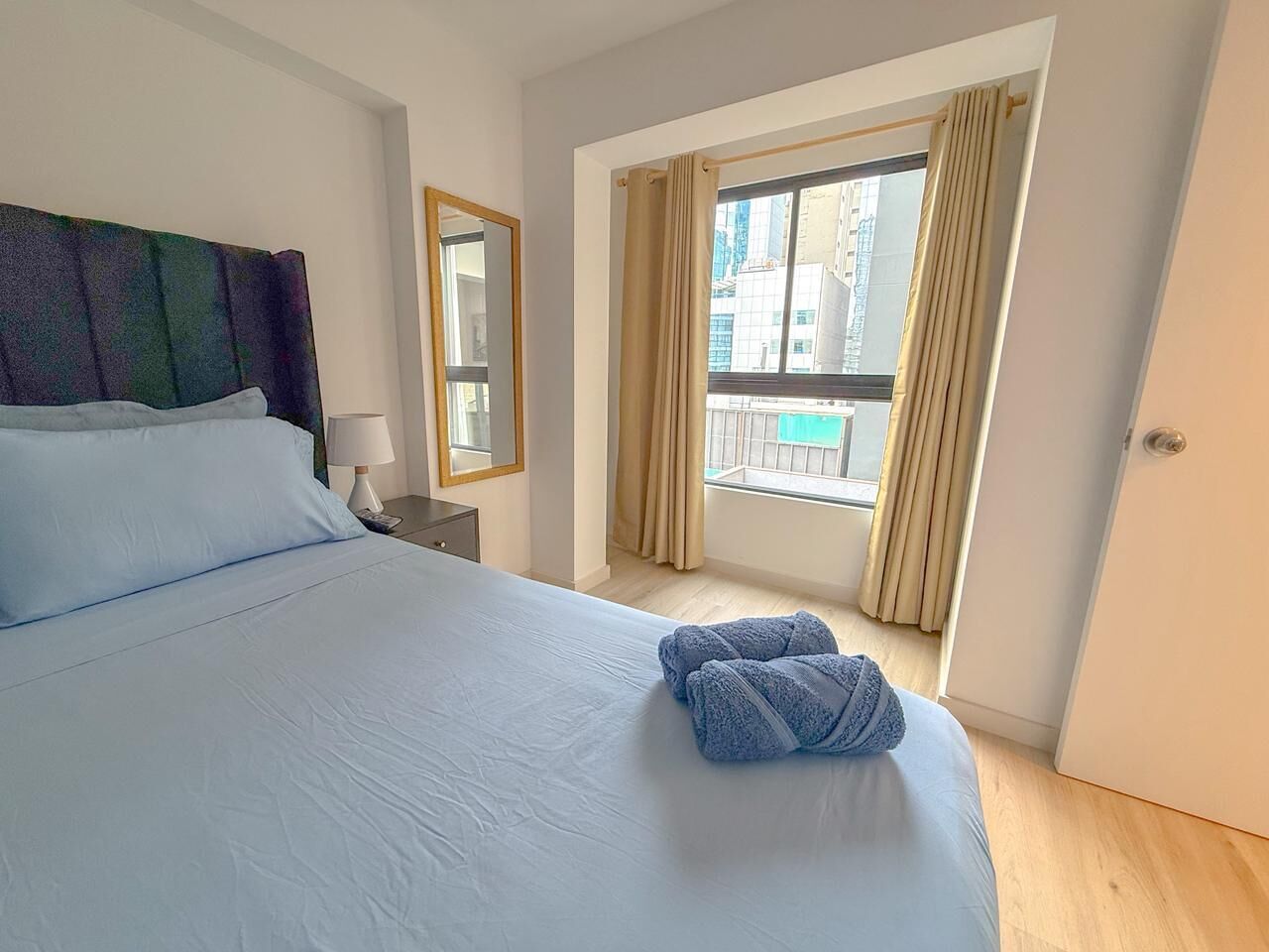 Apartamento conforto, vista para o pátio