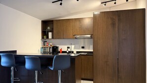 Private kitchen - Beautiful Apartment 5 min Beach by GPSRentas (Mazatlán)