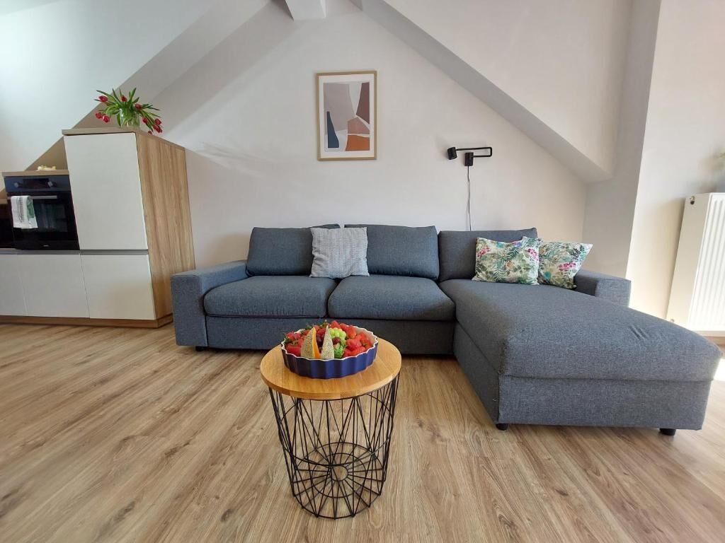 Family Apartment, Balcony, Garden View | Living area