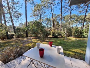 Outdoor dining - Villa Marceau - LACANAU (LACANAU)