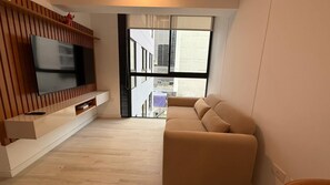 公寓, 1 张大床和 1 张沙发床, 厨房 | 起居区