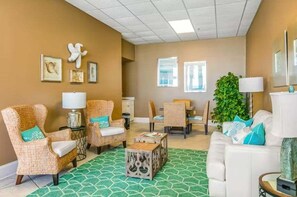 TV - Admirals Quarters 204 | Beachfront Views | Indoor & Outdoor Pools | My Beach Getaways (Orange Beach)