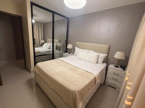 3 bedrooms, iron/ironing board, free WiFi, bed sheets - Spacious 3-bedroom apartment in charming Santo Domingo Este with AC and WiFi  (Santo Domingo Este)