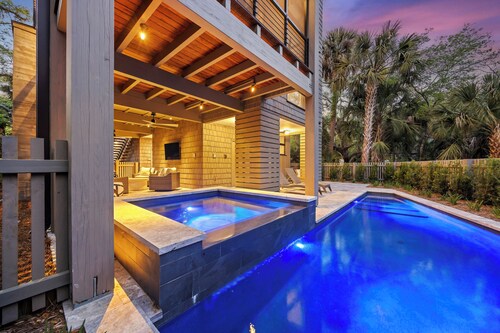 Luxurious BRAND NEW 5-bd on Kiawah - OCEAN COURSE VIEWS, Pool and Spa