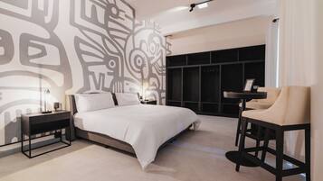 Habitación Premium | Ropa de cama de alta calidad y edredón