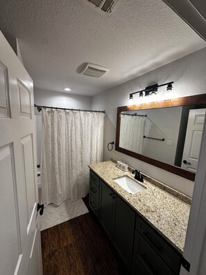 Towels, soap, toilet paper