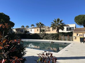 Pool - Studio with cabin, AC, parking - 4 guests (Cap d'Agde)
