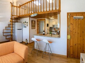 TV - Duplex near the beach, parking - 6 guests (Palamós)