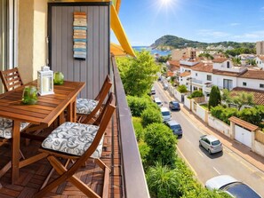 Outdoor dining - Duplex near the beach, parking - 6 guests (Palamós)