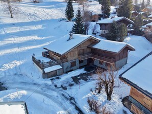 Exterior - Chalet with parking - 15 guests (Crest-Voland)