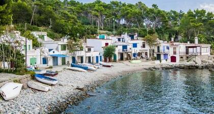 Gemütliche Wohnung in La Fosca, privater Parkplatz