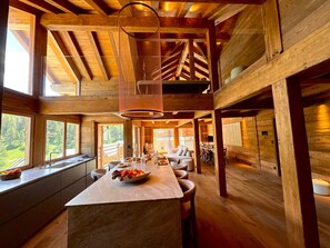 Dining - Exceptional Chalet in Vars – 21 guests, 450 sqm, 3 suites (Vars)