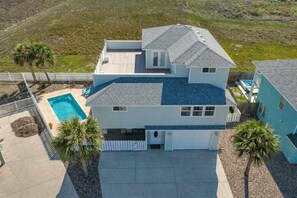 Exterior - Port A Beach House with Pool, Game Room & Patio! (Port Aransas)