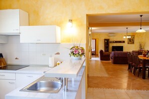 Fridge, microwave, oven, stovetop - Villa Vernier (Istria - Kringa) (Kringa)