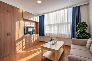 Executive Twin Room | Living area - Qiqiaowu Hotel Daxing Airport Branch (Beijing)