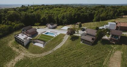 Stay among vineyards with a bathtub and nature views