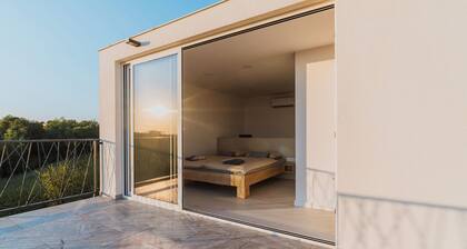 Stay among vineyards with views of Lonjsko Polje