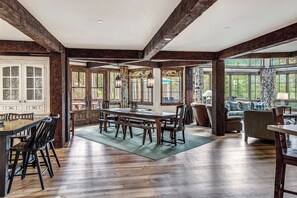 Dining - NEW Chalet du Soleil - The Sun at Shock Hill. 3.5 Acres in the Best Land in Breck (Breckenridge)