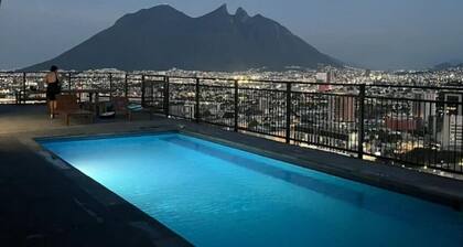 Loft executivo con Vistas y Piscina