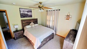 6 bedrooms, iron/ironing board, travel cot, free WiFi