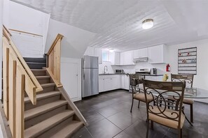 Private kitchen - Group‑Friendly Home w/ Patio, 3 Bath & 2 Kitchens (Iowa City)