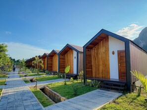 Fassade der Unterkunft