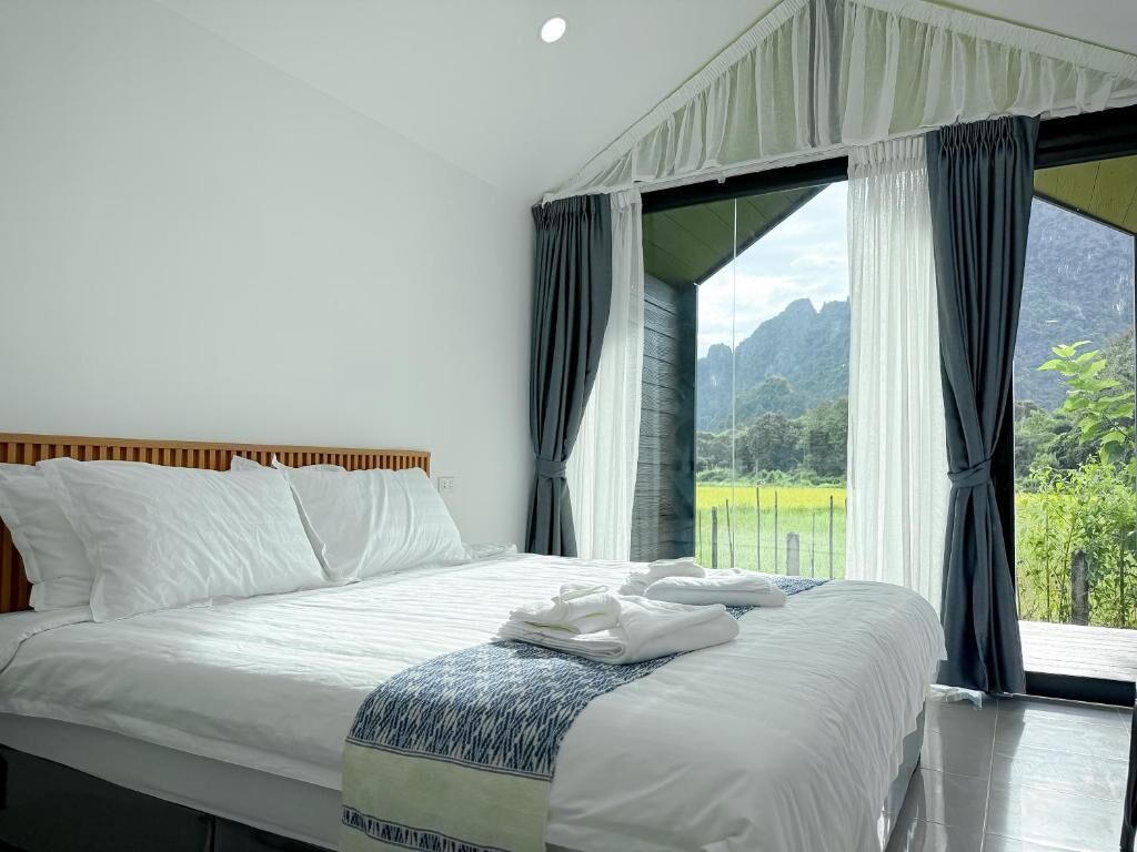 標準雙人房, 露台, 花園景