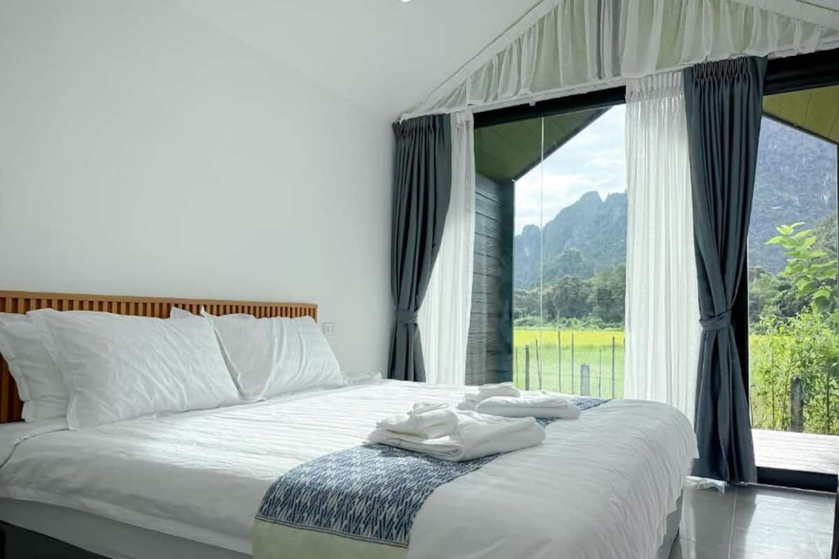 標準雙人房, 露台, 花園景