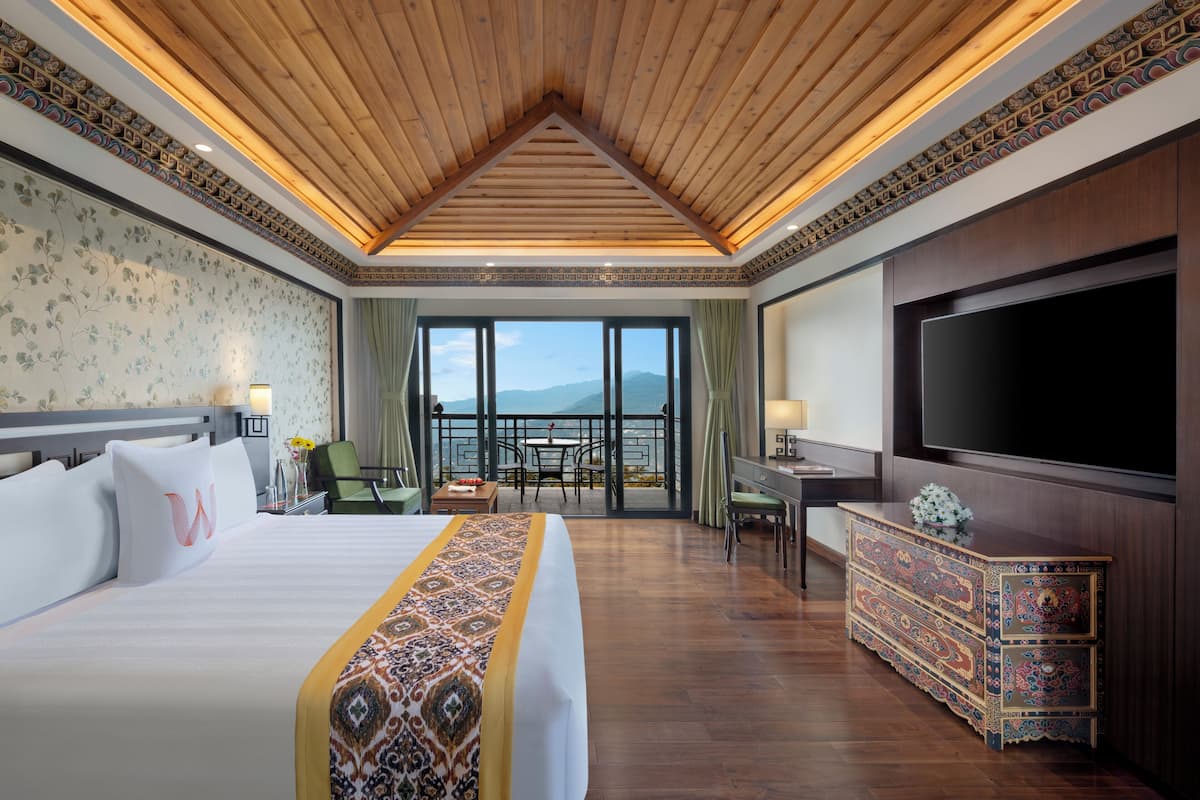 Executive dubbelrum - balkong - utsikt mot dalen