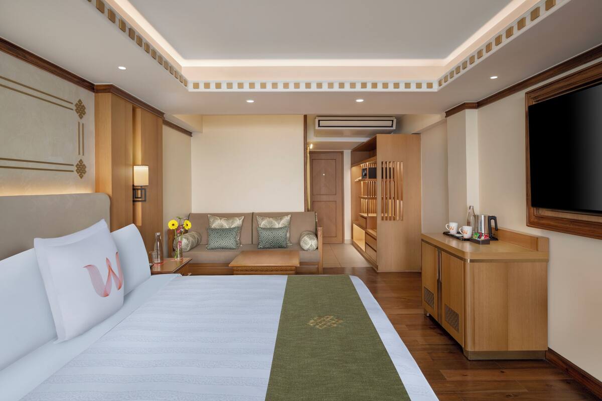 Phòng đôi Deluxe, ban công, quang cảnh thành phố