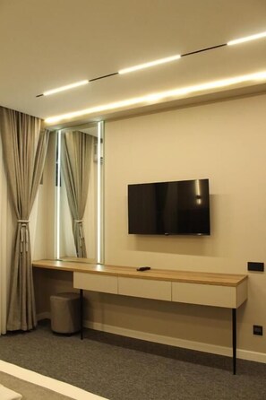 Dobbeltrom, bakgårdsutsikt | Innvendig