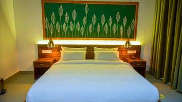 Quarto casal luxo, sacada