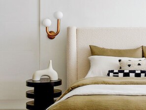 Room - Sanders Salt - Chic 1-Bedroom apartment with balcony (Asomatos)