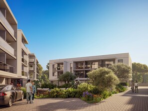 Exterior - Sanders Salt - Chic 1-Bedroom apartment with balcony (Asomatos)