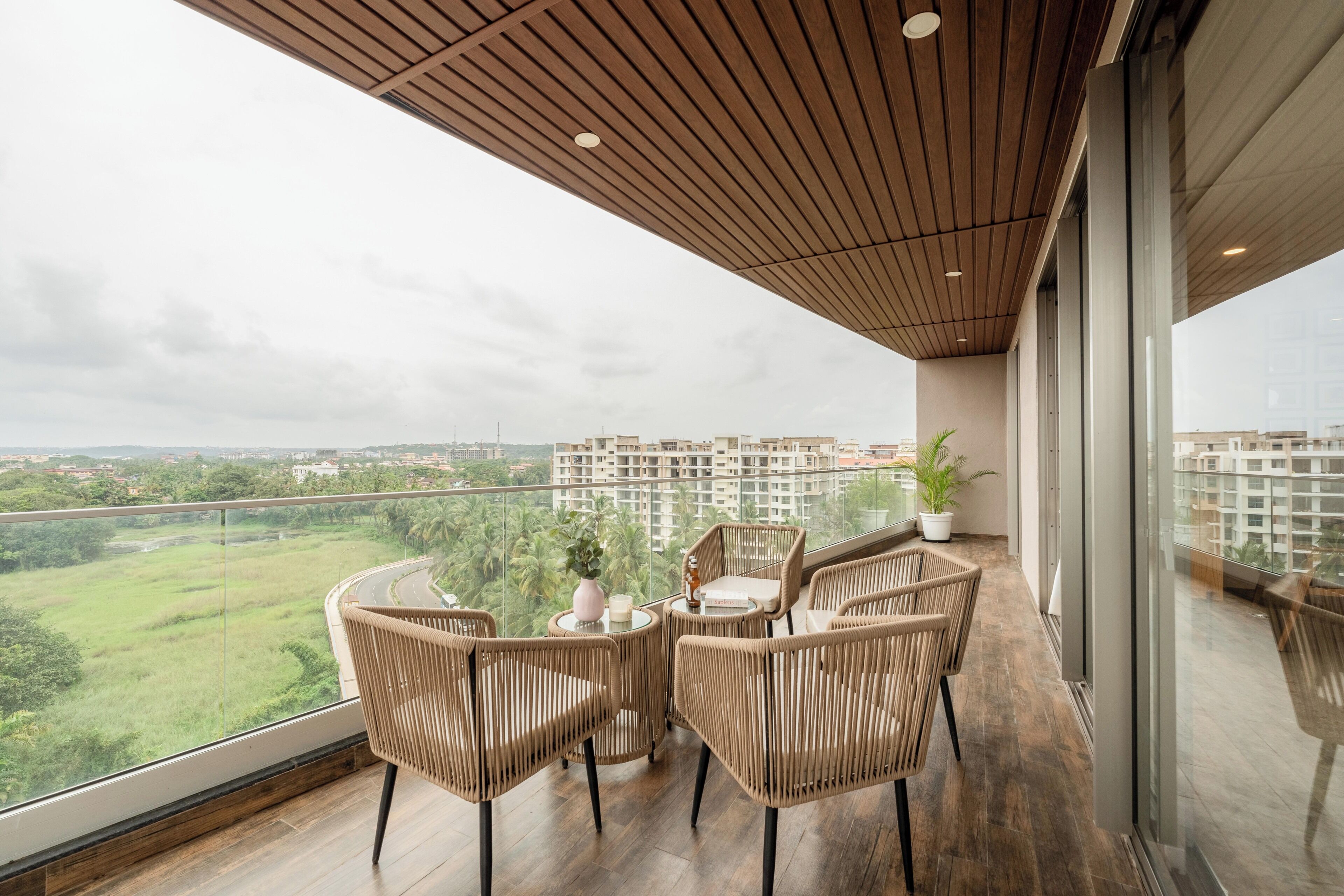 Apartament, 4 dormitoris, vistes parcials al mar | Àrea exterior de l'allotjament
