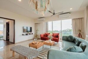 Living area - Staymaster Flabris 4BHK Apartment (Panaji)
