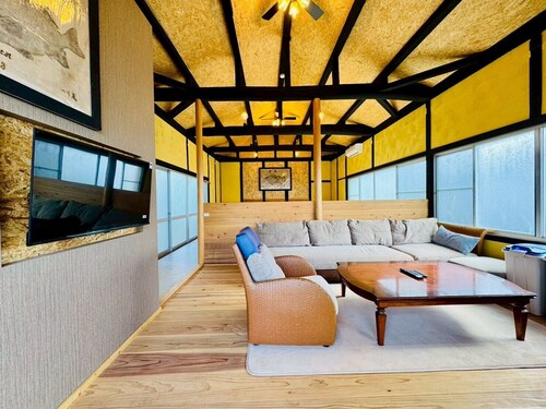Kaze No Fishing Inn* 5 minute walk from Shirara Beach! A private villa just 1 minute from the Shirahama Interchange! BBQ facilities