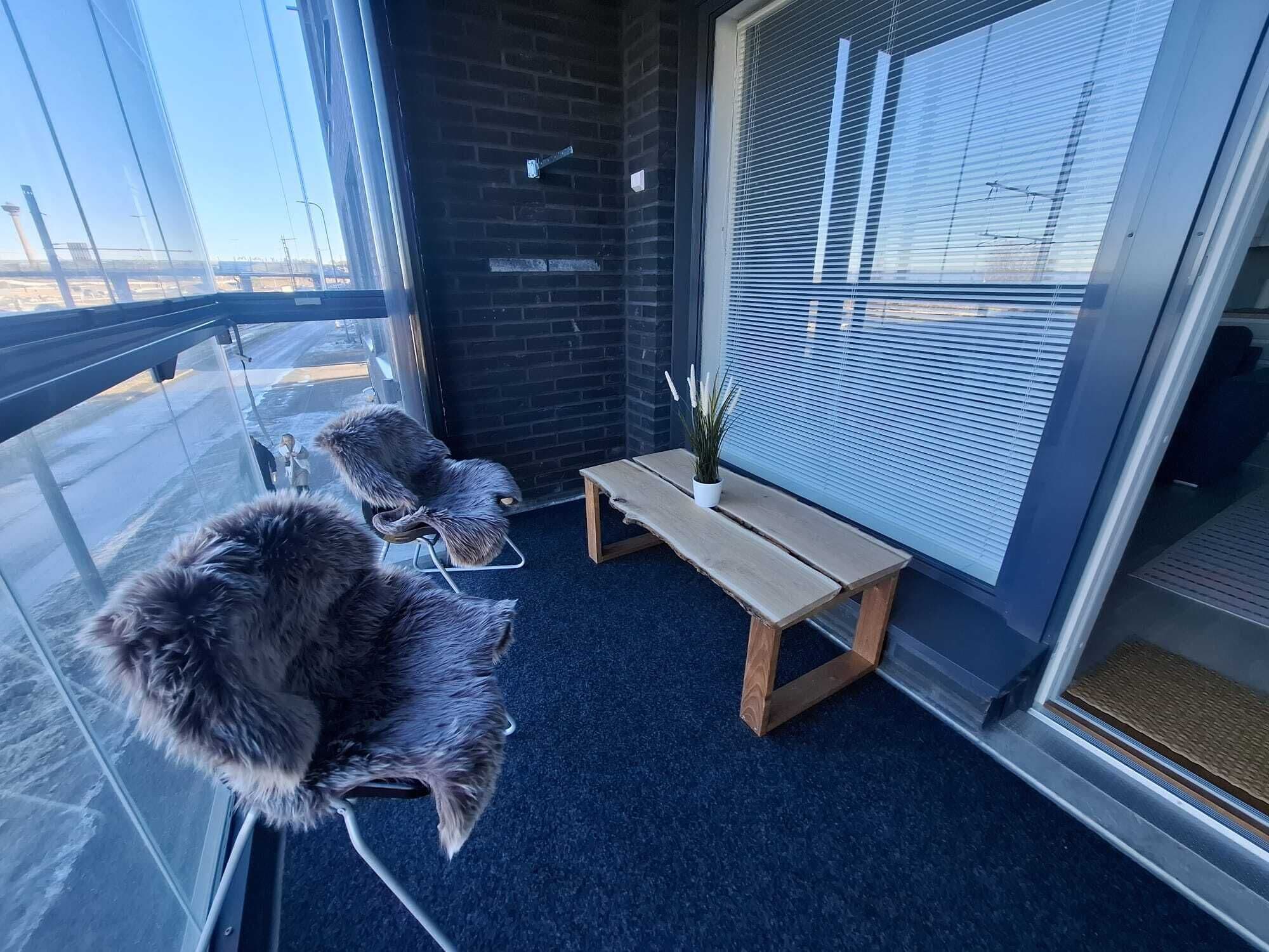 Standard-Apartment, Balkon, Seeblick | Balkon