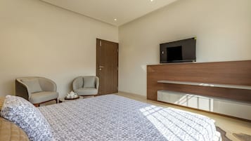 Villa Deluxe - balkong - utsikt mot staden