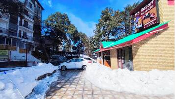 Majoituspaikan julkisivu