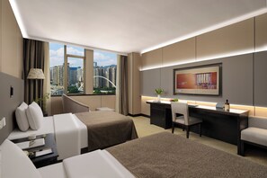 Classic Twin Room, Multiple Beds, Private Bathroom | Spa - Guizhou Fengrun Karst Hotel (GUIYANG)