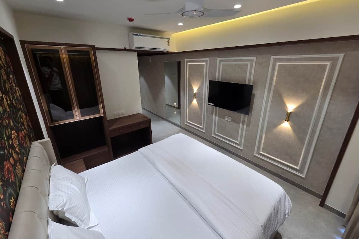 基本雙人房, 陽台, 城市景觀