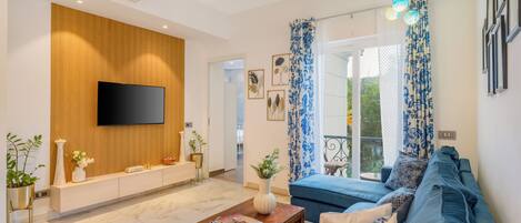 Departamento, 2 habitaciones, cocineta | Área de sala de estar