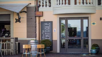 Fassade der Unterkunft