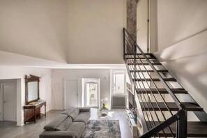 Living area - The Arch House (Galatina)