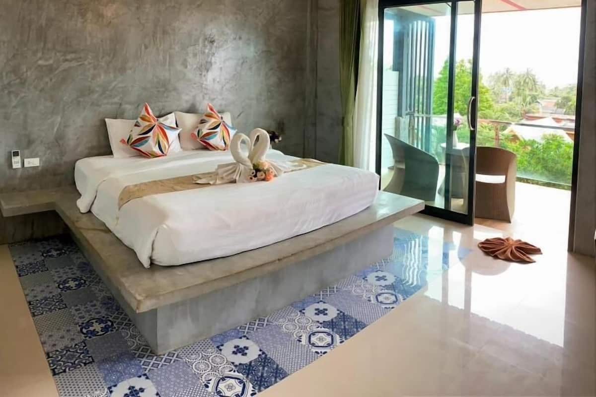 Deluxe Double Room Balcony with Seaview