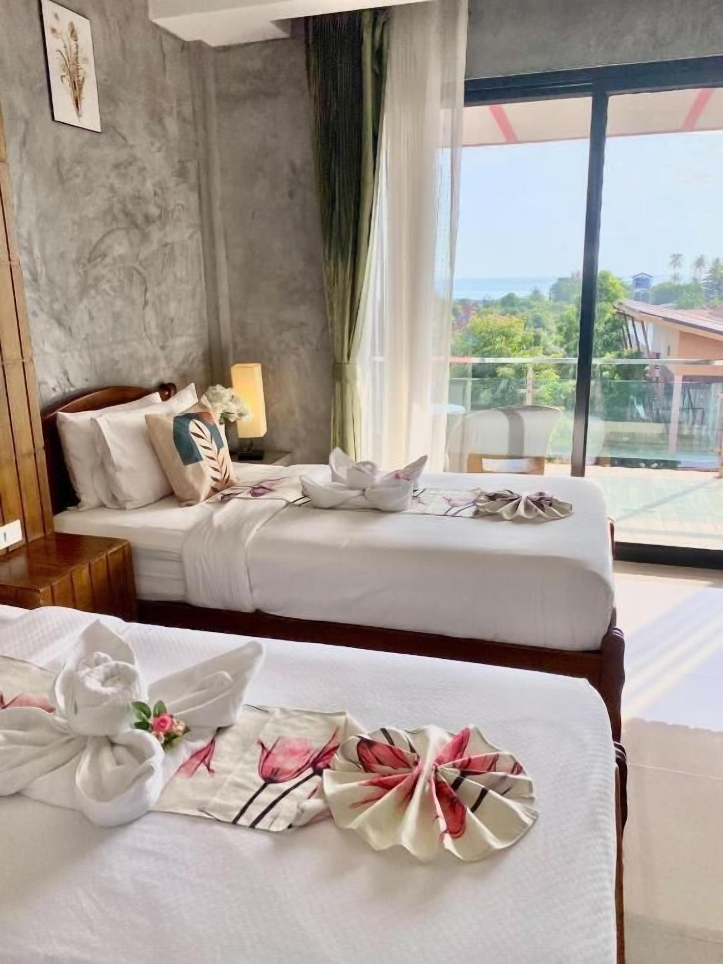 Deluxe Twin Room, Balcony, Sea View