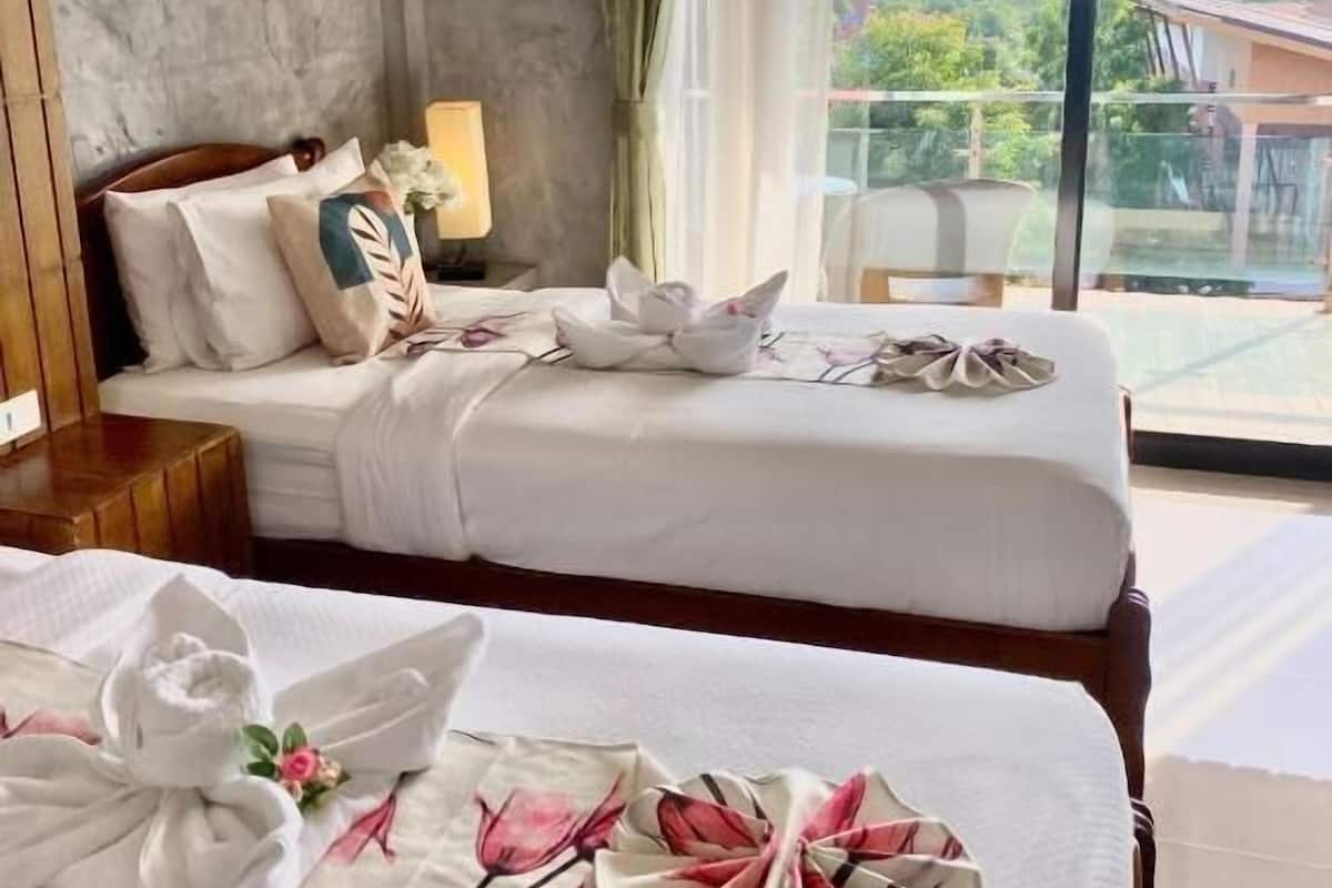 Deluxe Twin Room, Balcony, Sea View