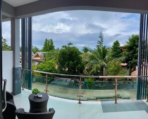 Deluxe Family Room | Terrace/patio - Lanta Just Come Bungalow (Ko Lanta)